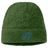 Шапка женская Jack Wolfskin Caribou Cap Kids deep forest