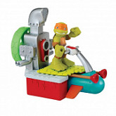 Игрушка Turtles Фигурка Майки 6 см с гидроциклом, серия Half Shell Hero 96703