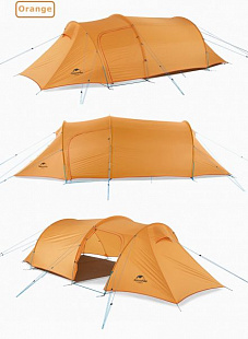 Палатка Naturehike Opalus 3 (210T) NH17L001-L Orange