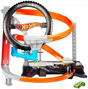 Игровой набор Hot Wheels City "Шиномонтажная Мастерская" (GJL16)