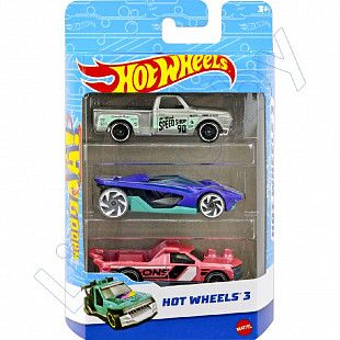 Набор машинок Hot Wheels 3 шт. (K5904 №123)