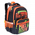 Школьный рюкзак GRIZZLY RB-964-3 black/orange