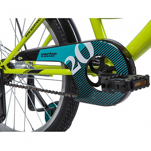 Велосипед Novatrack Vector 20" (2019) Green/Blue 203VECTOR.GN9