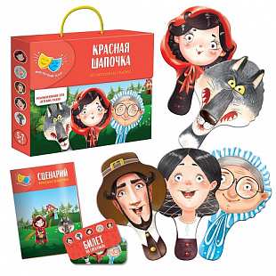 Развивающая игра Vladi Toys сказка-спектакль Красная Шапочка VT1804-09