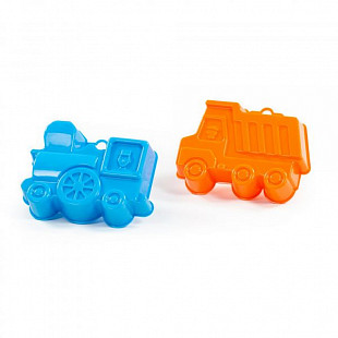 Игрушка Полесье Формочки (самосвал + паровоз) 2587