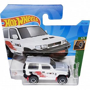 Машинка Hot Wheels Базовой коллекции Mitsubishi Bajero Evolution 175/250 (5785 HKK36) mainline 2023