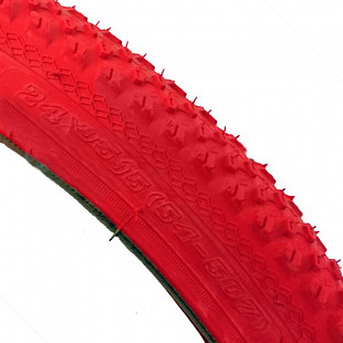Велопокрышка Vinca 24х1.95 PQ 817 Red