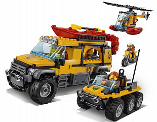 Конструктор LEGO База исследователей джунглей 60161
