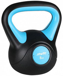 Гиря пластиковая Starfit 8кг DB-502 Blue