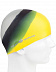 Шапочка для бассейна (плавания) взрослая Mad Wave Multi Adult yellow/black/gray