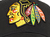 Бейсболка Atributika&Club NHL Chicago Blackhawks 31006 black