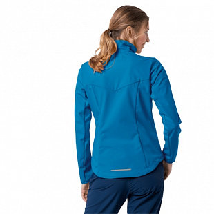 Куртка ветрозащитная женская Jack Wolfskin Delta Tour Jkt W brilliant blue