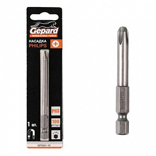 Насадка крестообразная Gepard PH3 10 см GP3502-10