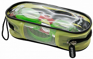 Очки для плавания Atemi детские M304 green/red