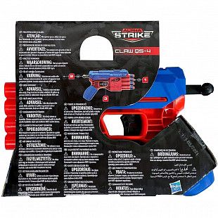 Бластер Nerf Альфа Страйк Кло Alpha Strike Claw QS-4 (F2218)