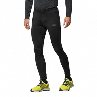 Кальсоны мужские Jack Wolfskin Gravity Winter Tights Men black