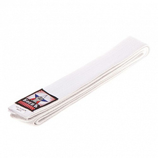 Пояс БОЕЦЪ 240 см BCU-75 white