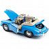 Машинка Bburago 1:18 Porsche 356B Cabriolet 1961 (18-12025) blue