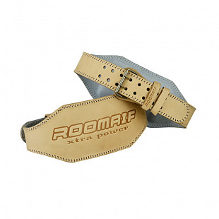 Пояс для поднятия тяжестей Roomaif RWG-131 beige