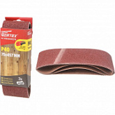 Шлифовальная лента Wortex 75х457м P40 3 штуки WSB14040E319