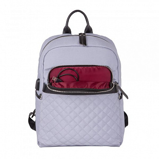 Рюкзак женский Polar USB К9276 grey