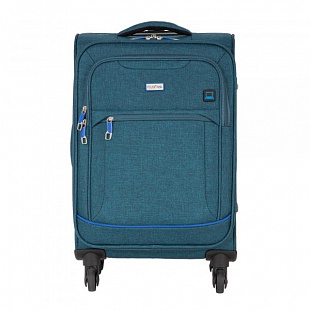 Чемодан малый Polar 19" 2-ой Р18А07 blue