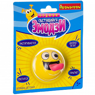 Игрушка Bondibon Чудики Светящий эмодзи ВВ2471