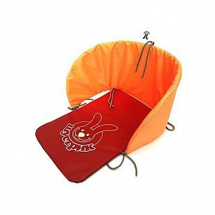 Утеплитель для санок раскладывающийся Барс Шустрик red/orange 
