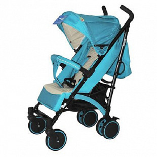 Коляска BabyHit Rainbow (Blue-White)