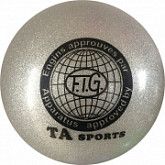 Мяч для художественной гимнастики 15 см Grey RGB-102