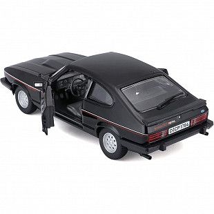 Машинка Bburago 1:24 Ford Capri (1982) (18-21093) black