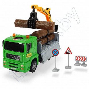 Игрушка Dickie Toys Городская техника фрикционная 20 см (203744003) green/gray