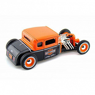 Масштабная модель автомобиля Maisto 1:24 HD Форд Модель А (1929) (32175) orange/white