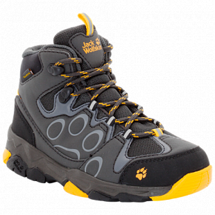 Ботинки детские Jack Wolfskin Mtn Attack 2 Texapore Mid K burly yellow