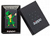 Зажигалка Zippo Dabbing Leprechaun 49124 black matte Зажигалка Zippo Dabbing Leprechaun 49124 black matte
