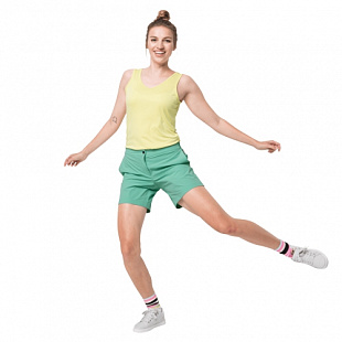 Шорты женские Jack Wolfskin Jwp Shorts W pacific green