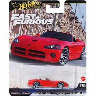 Машинка Hot Wheels Premium 2003 Dodge Viper STR10 (HRV11 JBL85)