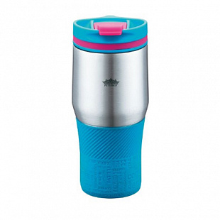 Термокружка Peterhof 0,4 л PH-12423 blue