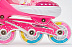 Роликовые коньки Sundays set pink PW-153B-5D Роликовые коньки Sundays set pink PW-153B-5D