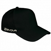 Кепка с козырьком Givova Sponsor black ACC09