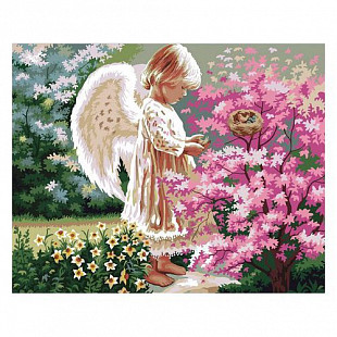 Картина по номерам Picasso Ангелочек PC4050271