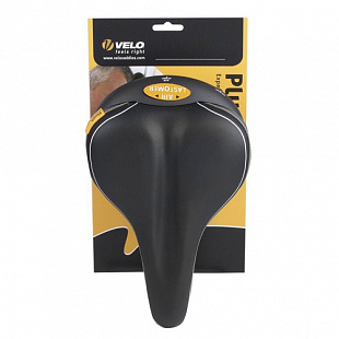 Седло Velo Plush Tour Airlastomer с амортизаторами black 5-250126