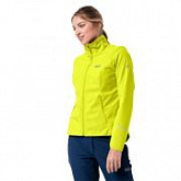 Куртка ветрозащитная женская Jack Wolfskin Delta Tour Jkt W flashing green