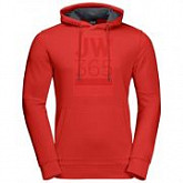 Пуловер мужский Jack Wolfskin 365 Hoody M lava red