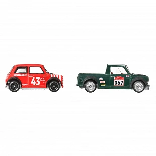 Набор машинок Hot Wheels Premium Car Culture Morris Mini & '67 Austin Mini Pickup (JBK97)