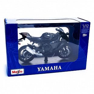 Модель мотоцикла Maisto 1:12 Yamaha YZF-R1 2021 (32723) Yellow/Grey
