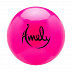 Мяч для художественной гимнастики Amely AGB-201 19 см pink