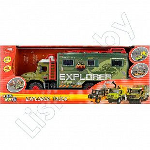 Машинка Dickie Toys Исследователей фрикционная 24 см (203314551) khaki