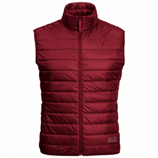 Жилет мужский Jack Wolfskin Jwp Vest M dark lacquer red