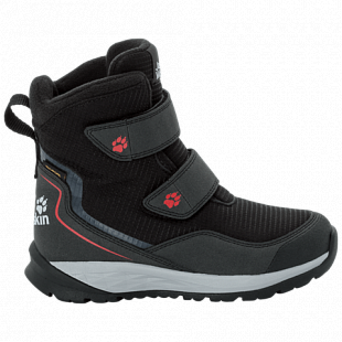 Ботинки детские Jack Wolfskin Polar Bear Texapore High Vc K black / red